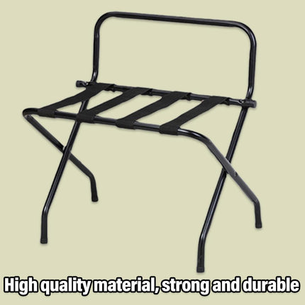 Stainless Steel Foldable Luggage Rack Portable Storage Stand for Suitcase Travel