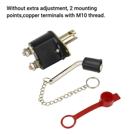 12/24V Heavy Duty Boat Car Battery Isolator Disconnect Cut off Power Kill Switch