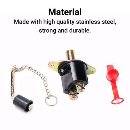 12/24V Heavy Duty Boat Car Battery Isolator Disconnect Cut off Power Kill Switch
