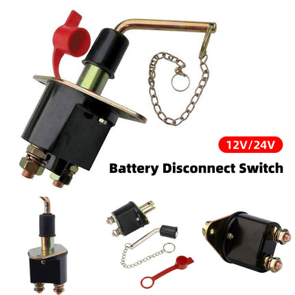 12/24V Heavy Duty Boat Car Battery Isolator Disconnect Cut off Power Kill Switch