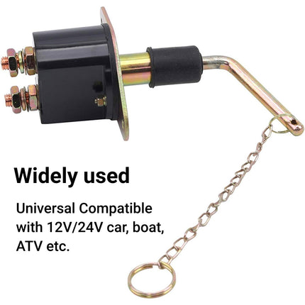 12/24V Heavy Duty Boat Car Battery Isolator Disconnect Cut off Power Kill Switch