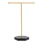 Jewelry Display Stand T-shape Earring Necklace Rack Tabletop Holder