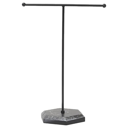 Jewelry Display Stand T-shape Earring Necklace Rack Tabletop Holder