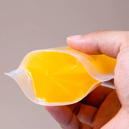 50PCS 250ml Drink Bags Transparent Stand Up Juice Takeaway Nozzle Pouches