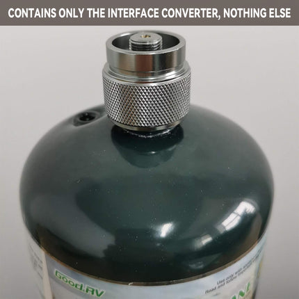 4PCS Gas Furnace Interface Converter Leak Proof for Camping Stoves Lights Grills