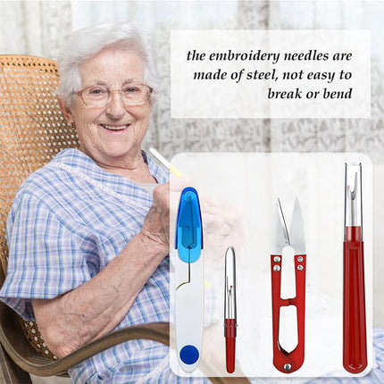 4PCS Sewing Craft Seam Ripper Thread Cutter Sharp Blade Easy To Use Durable