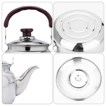 Stainless Steel Whistling Kettle Anti Scald Handle Gas Electric Stove 0.5L 1L 2L