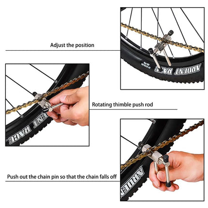 Bike Repair Tool Kit 4PCS Chain Breaker Flywheel Bottom Bracket Remover Cycling