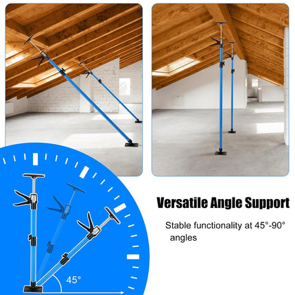 Telescopic Support Rod Adjustable 30-59cm Sturdy Cabinet Lift