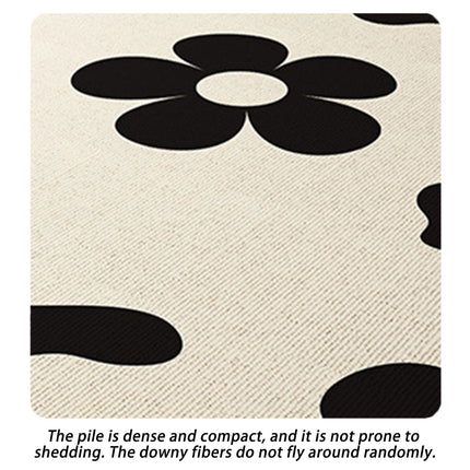 Living Room Carpet Anti Slip Simple Home Floor Mat Soft Decorative Area Rug