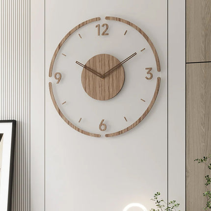 Creative Silent Wall Clock for Living Room Non Ticking Durable Home Decor
