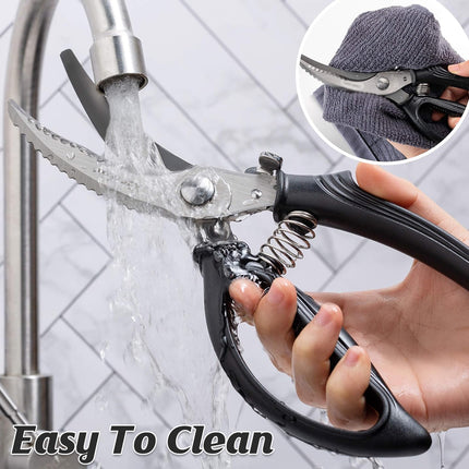 Kitchen Scissors Stainless Steel Multi Purpose Poultry Bone Cutter for Home Cooking