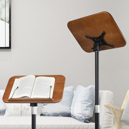 Floor Standing Reading Stand Adjustable Angle Height Sturdy for Home Office Use