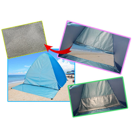 Pop Up Beach Tent Outdoor Shade Shelter Portable Camping Picnic Windproof