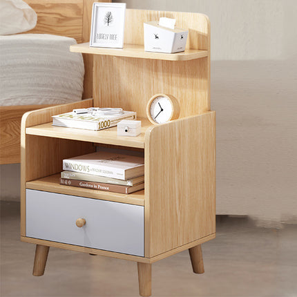 Bedside Cabinet Simple Economy Storage Organizer Cabinet Space Saving Durable