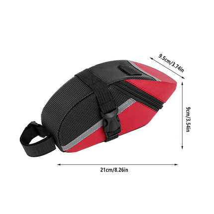 Waterproof Mountain Road Bike Saddle Bag Large Capacity Portable Durable Use