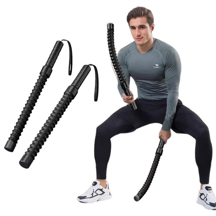 2PCS Fitness Cordless Resistance Training Rope Non Slip Handles Home Gym Workout