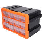 Tool Storage Bin Parts Organizer Drawers Cabinet Box Chest Plastic With Dividers