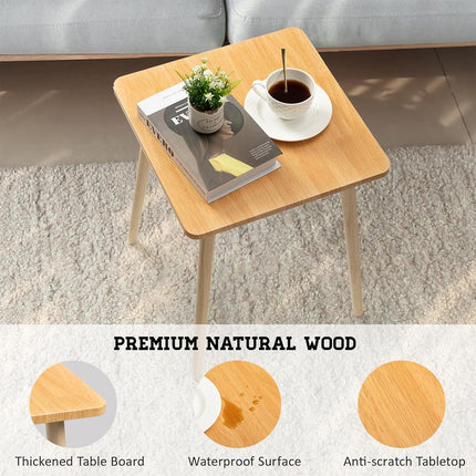 Coffee Table Small Table Mini Side Small Square Table for Living Room Bedroom