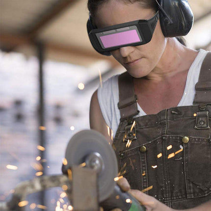 Welding Glasses Eye Protection Goggles Welder Glasses Anti Glare Safety Eyewear