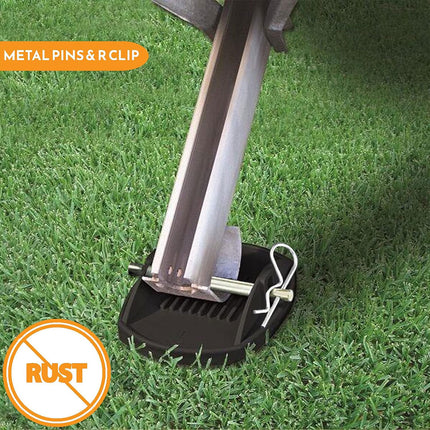 RV Support Brackets 4pcs Universal Stabiliser Pads Anti Sinking Feet For Trailer