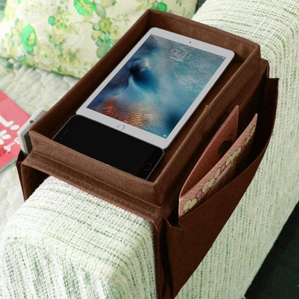 Sofa Hanging Storage Bag Multi Pocket Organiser for Home Sundries Remote Holder