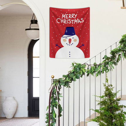 Christmas Line Hanging Cloth Bed Hanging Cloth Background Wall Cloth 100x70cm