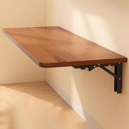 Wall Mounted Foldable Desk 80x40cm Space Saving Home Study For Laptop Writing