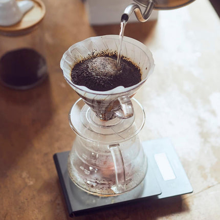 Household Hand Drip Coffee Filter Cup Reusable Plastic Cone Shaped HeatResistant