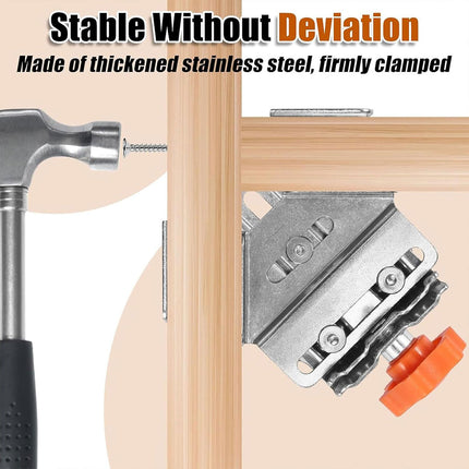 Angle Clamp Set 4pcs 90-Degree Adjustable L Shape Corner Woodworking Position