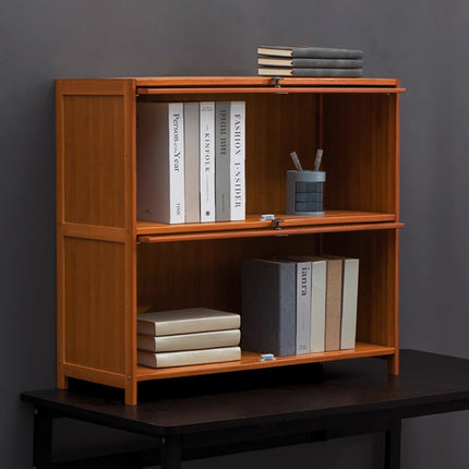 Dustproof With Doors Integrated Bookcase Book Cabinet Storage Cabinet Durable