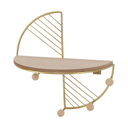 Wall Mounted Storage Rack Metal Shelf Easy Installation Durable Space Saving