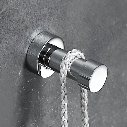 Wall Mounted Coat Hook Single Hook Metal Coat Rack Clothes Key Holder Bathroom