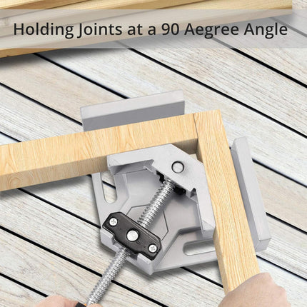 Right Angle Clamp Single Handle 90 Degree Woodworking Drill Guide Corner Tool