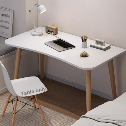 Rectangular Desktop Computer Desk Office Table Sturdy Space-Saving Home Office