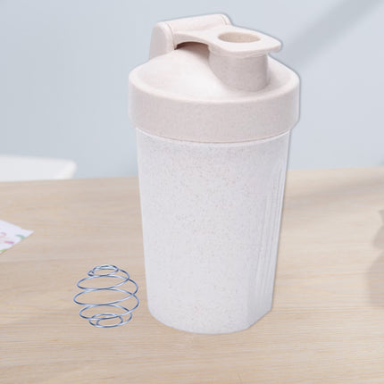 4PCS 400ml Shaker Bottles for Protein Powder Gym Fitness Sports Water Bottle