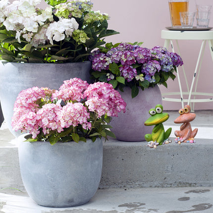 Outdoor Garden Frog Ornament Lawn Statue Animal Decor Resin Craft Sculpture