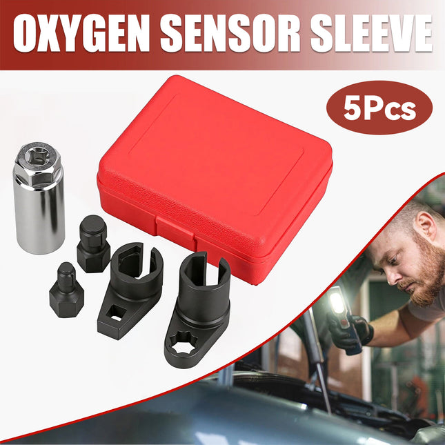 5PCS Oxygen Sensor Kit for Auto Engine Emission Control Vehicle Maintenance