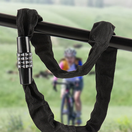 Heavy Duty Chain Lock Motorcycle Bicycle Security Anti Theft Lock For Bike