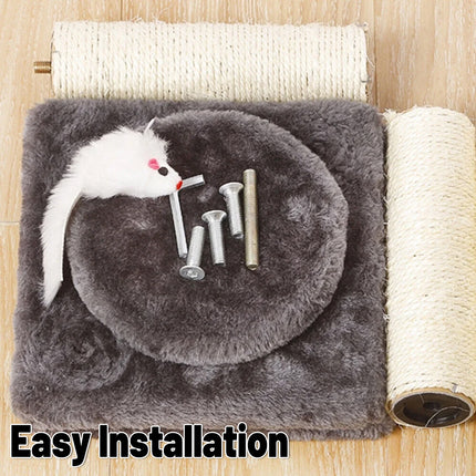 Cat Climbing Frame Small Cat Tree Scratching Post Jumping Tower for Indoor Use