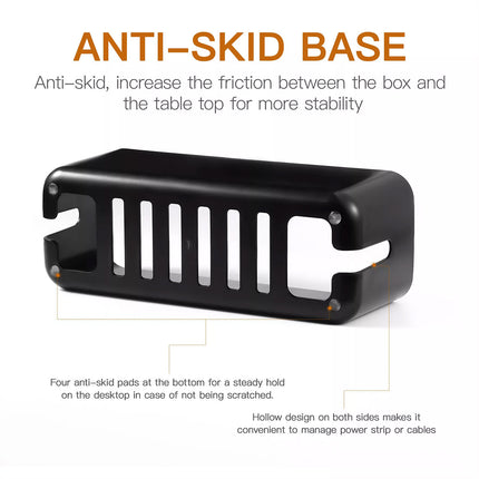 Cable Organizer Box Power Cord Socket Storage Box Fireproof Dustproof Durable