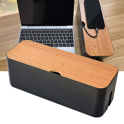 Cable Organizer Box Power Cord Socket Storage Box Fireproof Dustproof Durable