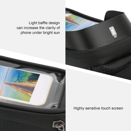 Waterproof MTB Top Bag Universal Shockproof Touchscreen Phone Case Pouch Cycling