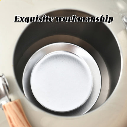 3L Stainless Steel Polka Dot Whistling Kettle Wooden Handle Gas Electric Stove
