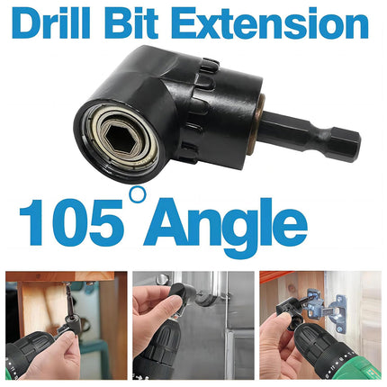 3PCS Universal Adapter Hexagon Shank to Square Head Connecting Rod for Tools