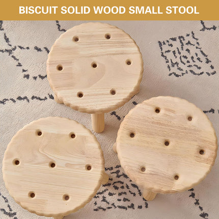 Home Wooden Shoe Bench Small Bench Wood Construction for Entryway Living Room