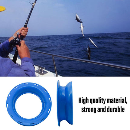 Plastic Fishing Gear Angling Hand Wire Coil Reel Spool Tackle Box Accessories