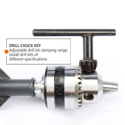 Manual Hand Drill Tool 3 8 Inch Woodworking DIY Punch Multifunctional Drill