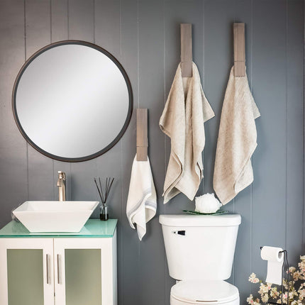 2PCS Bathroom Hook Giant Clothespin Wooden Bathroom Towel Holder Giant Towel Clip