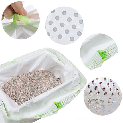 4 Roll Cat Poop Bags Pet Litter Pickup Bags Waste Disposal Cleaning Supplies